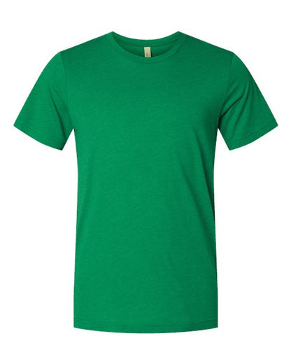 BELLA + CANVAS Triblend Tee - Solid Kelly Triblend Front
