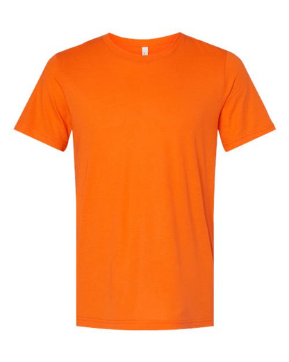 BELLA + CANVAS Triblend Tee - Solid Orange Triblend Front