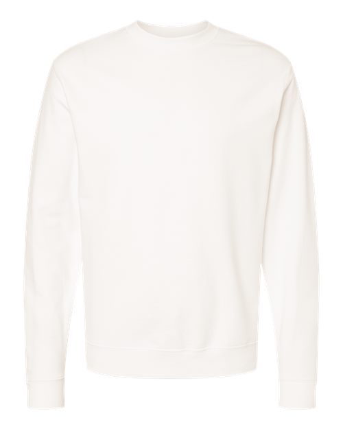Independent Trading Co. Unisex Midweight Crewneck Sweatshirt - Bone Front