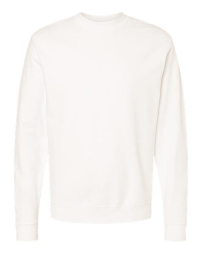 Independent Trading Co. Unisex Midweight Crewneck Sweatshirt - Bone Front