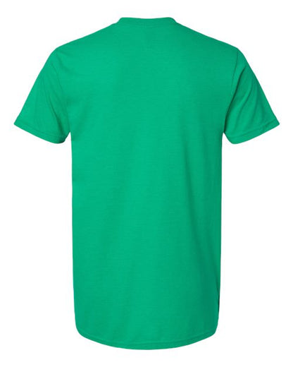 Unisex Softstyle® CVC T-Shirt - Kelly Mist Back