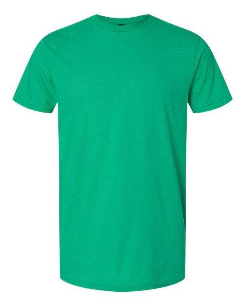 Unisex Softstyle® CVC T-Shirt - Kelly Mist Front