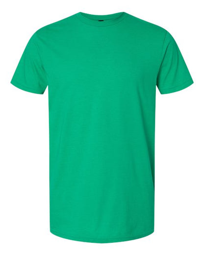 Unisex Softstyle® CVC T-Shirt - Kelly Mist Front