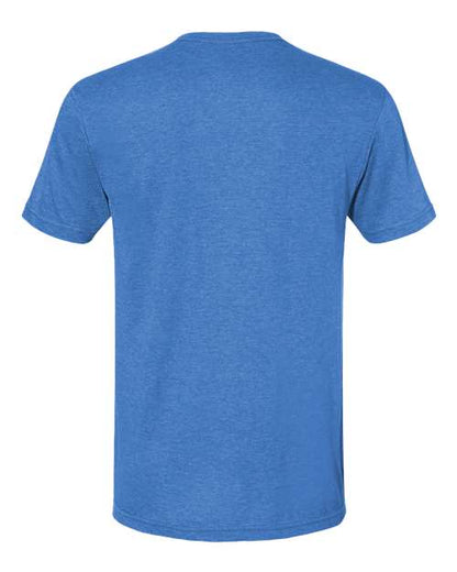 Unisex Softstyle® CVC T-Shirt - Carolina Blue Mist Back