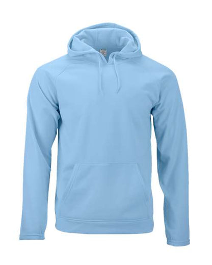 Paragon Unisex Vail Performance Fleece Hooded Sweatshirt - Blue Mist Front