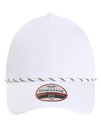 The Habanero Performance Rope Cap - White Front