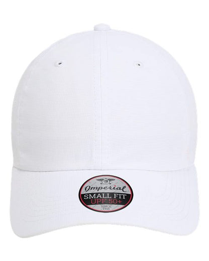 The Hinsen Performance Ponytail Cap - White Front