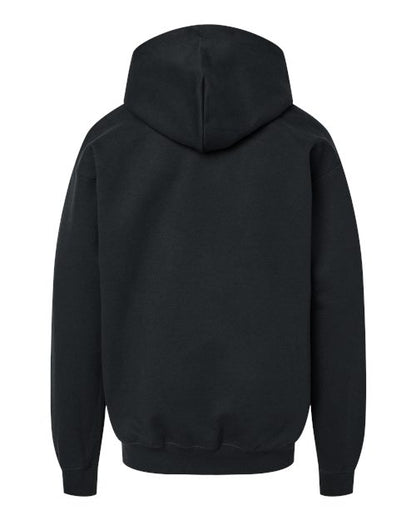 Youth Softstyle® Midweight Hooded Sweatshirt - Black Back