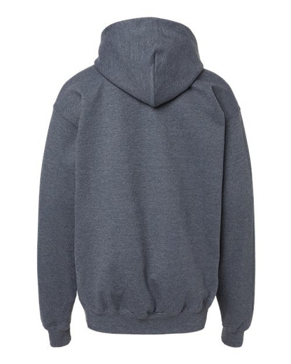 Youth Softstyle® Midweight Hooded Sweatshirt - Dark Heather Back