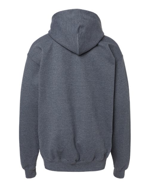 Youth Softstyle® Midweight Hooded Sweatshirt - Dark Heather Back