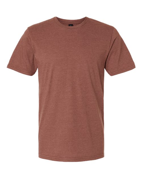 Gildan Unisex Softstyle® CVC T-Shirt - Cocoa Mist Front
