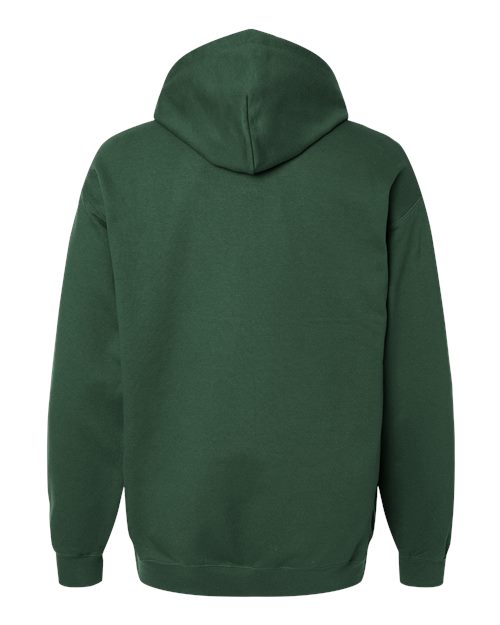 Unisex Softstyle® Midweight Hooded Sweatshirt - Forest Green Back