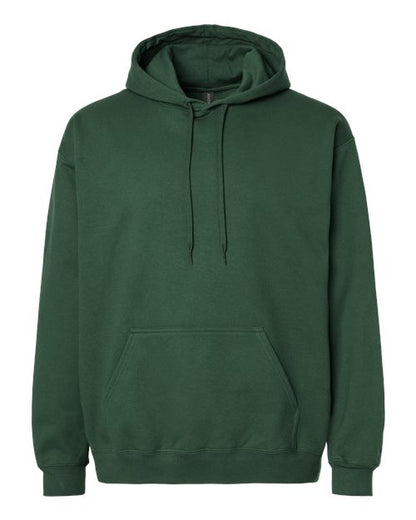 Unisex Softstyle® Midweight Hooded Sweatshirt - Forest Green Front