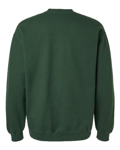 Unisex Softstyle® Midweight Crewneck Sweatshirt - Forest Green Back