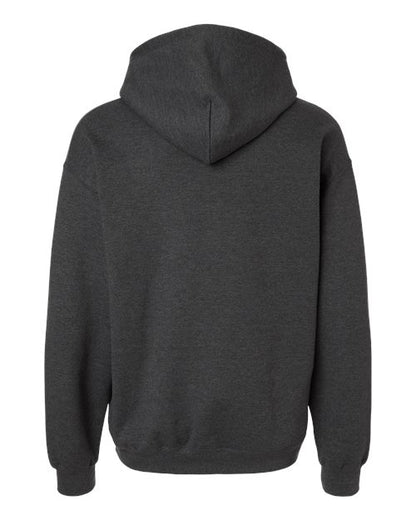 Unisex Heavy Blend™ Hooded Sweatshirt - Fan Charcoal Heather Back