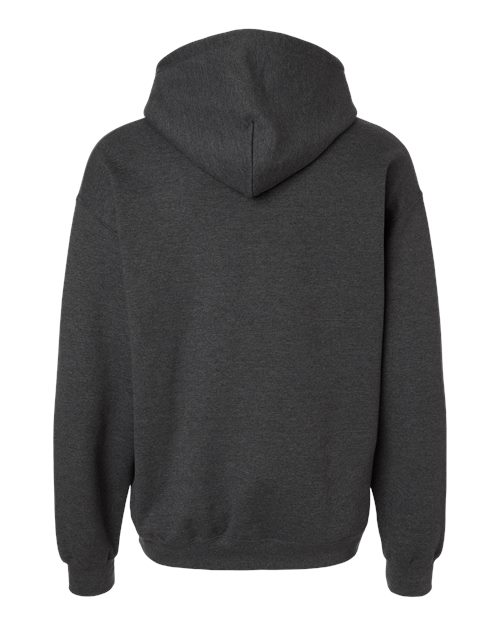 Unisex Heavy Blend™ Hooded Sweatshirt - Fan Charcoal Heather Back