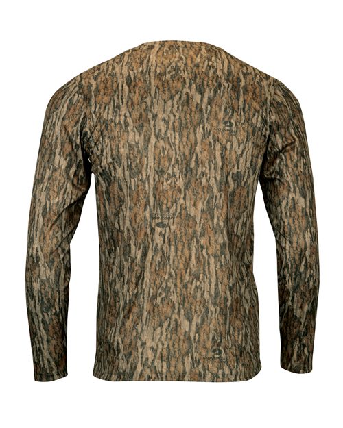 Paragon Men's Oxford Performance Camo Print Long Sleeve T-Shirt - Back