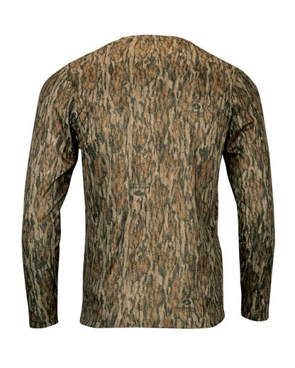 Paragon Men's Oxford Performance Camo Print Long Sleeve T-Shirt - Back