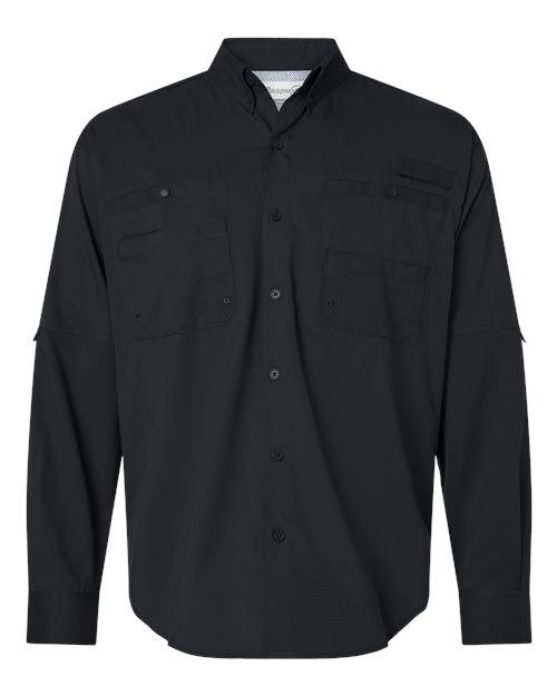 Paragon Men's Kitty Hawk Performance Fishing Shirt - Black Front