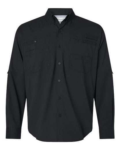 Paragon Men's Kitty Hawk Performance Fishing Shirt - Black Front