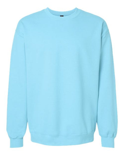 Unisex Softstyle® Midweight Crewneck Sweatshirt - Sky Front