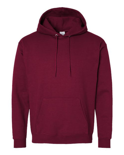 Hanes Unisex EcoSmart® Hooded Sweatshirt - Athletic Cardinal Front