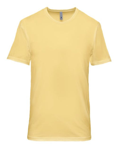 Next Level Unisex Soft Washed Tee - Washed Banana Cream Front