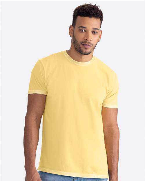 Next Level Unisex Soft Washed Tee - Model Front