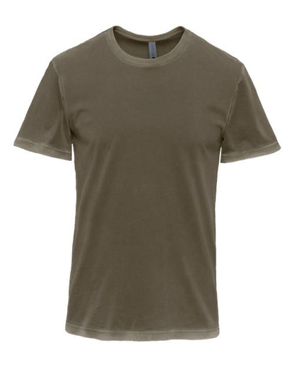 Next Level Unisex Soft Washed Tee - Washed Military Green Front
