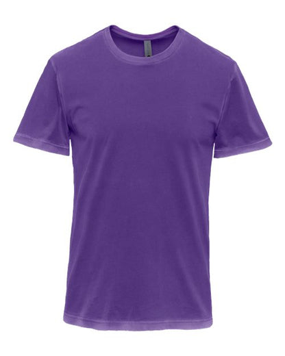 Next Level Unisex Soft Washed Tee - Washed Purple Rush Front