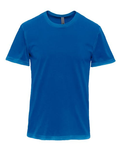 Next Level Unisex Soft Washed Tee - Washed Royal Front