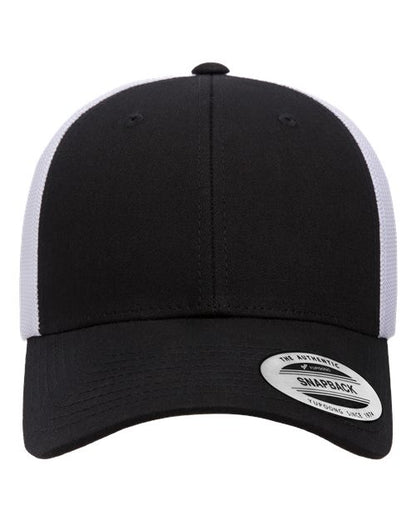 YP Classics Elite Cap - Black/ White Front