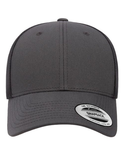 YP Classics Elite Cap - Charcoal/ Black Front