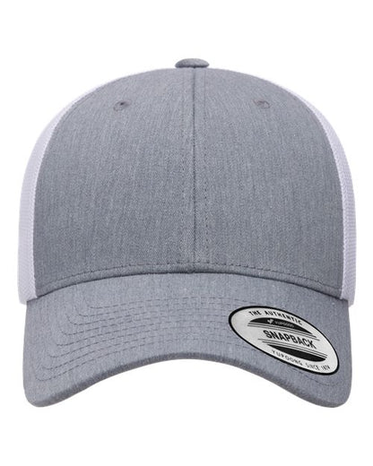 YP Classics Elite Cap - Heather/ White Front