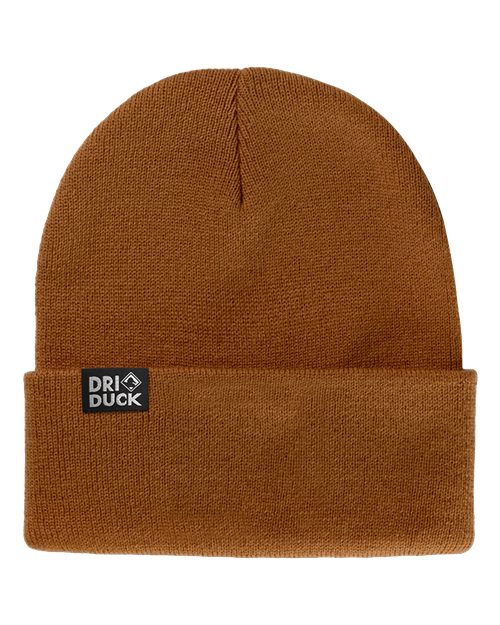 DRI DUCK Coleman Cuffed Beanie - Saddle Front