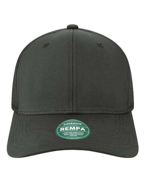 LEGACY Reclaim Mid-Pro Adjustable Cap - Black Front