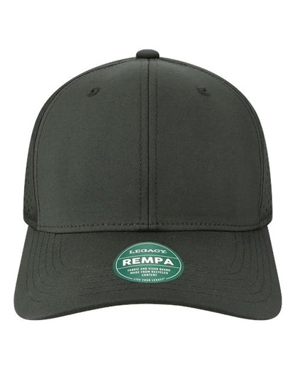 LEGACY Reclaim Mid-Pro Adjustable Cap - Black Front