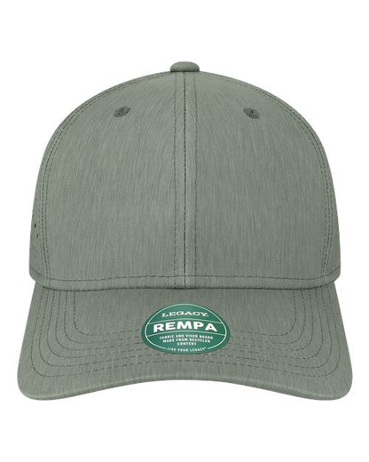 LEGACY Reclaim Mid-Pro Adjustable Cap - Eco Dark Grey Front