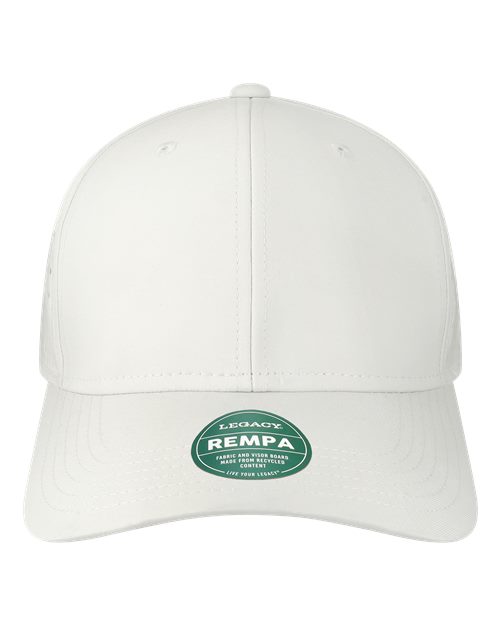 LEGACY Reclaim Mid-Pro Adjustable Cap - White Front