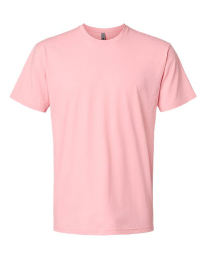 Next Level Unisex CVC Tee - Heather Light Pink Front
