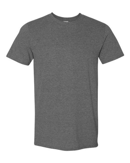 Unisex Softstyle® T-Shirt - Heather Dark Grey Front