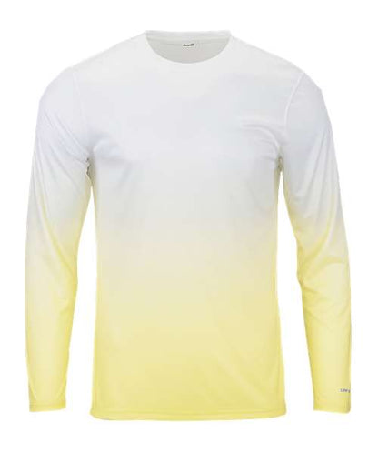 Paragon Men's Maui Performance Long Sleeve T-Shirt - Pale Yellow Front