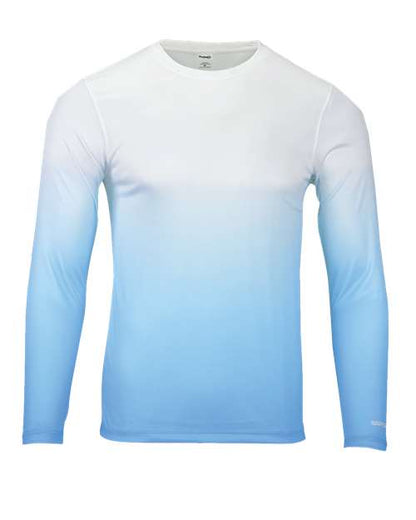 Paragon Men's Maui Performance Long Sleeve T-Shirt - Turquoise Front