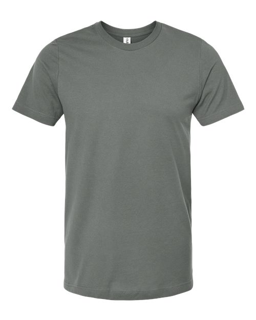 Tultex Combed Cotton T-Shirt - Charcoal Grey Front