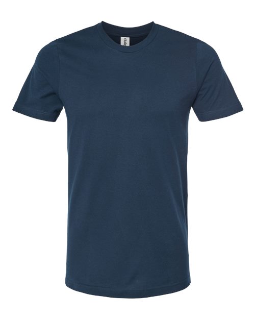 Tultex Combed Cotton T-Shirt - Navy Blue Front