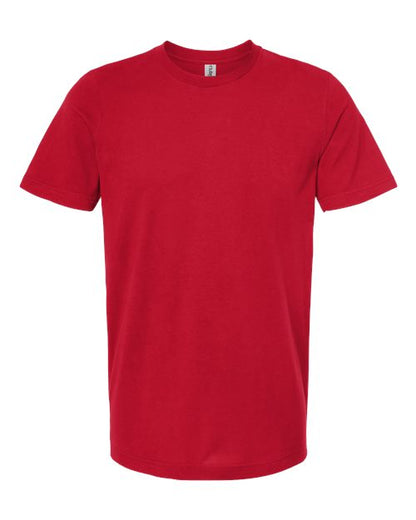 Tultex Combed Cotton T-Shirt - Red Front