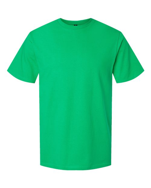 Gildan Unisex Softstyle® Midweight T-Shirt - Irish Green Front