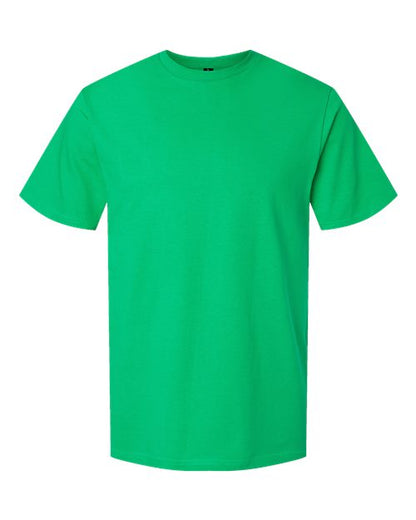 Gildan Unisex Softstyle® Midweight T-Shirt - Irish Green Front