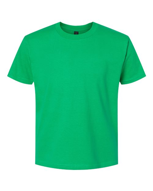 Gildan Youth Softstyle® Midweight T-Shirt - Irish Green Front
