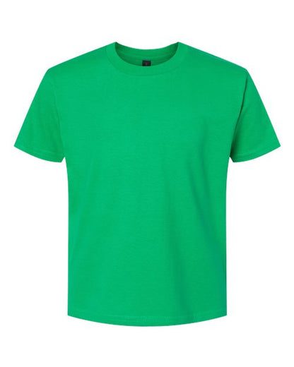 Youth Softstyle® Midweight T-Shirt - Irish Green Front